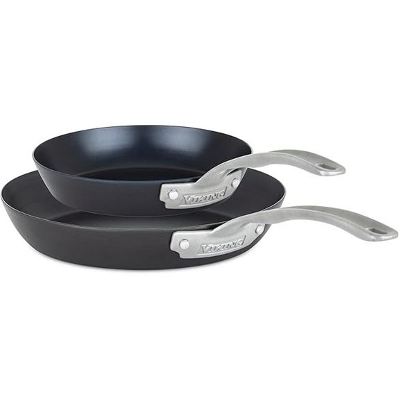 Viking Non-Stick Carbon Steel Frying Pans (10 & 12 Inch)