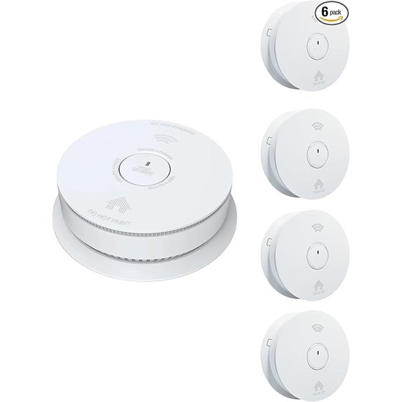 AH886F Smoke & CO Alarm with Voice & Battery
