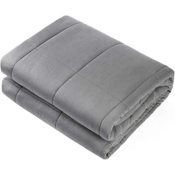 Waowoo Queen Weighted Blanket 15lbs Dark Grey