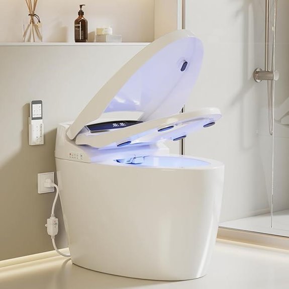 Smart Bidet Toilet with Warm Water & Dryer