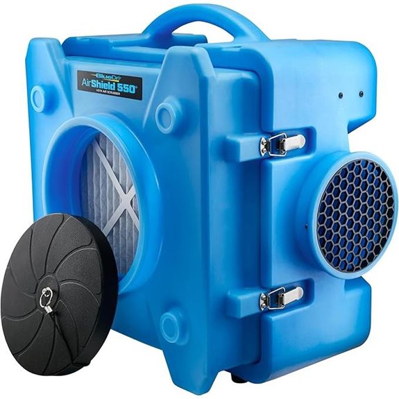 BlueDri HEPA Air Scrubber for Water Damage Restoration