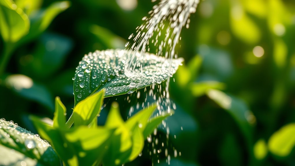 water early prevent fungi