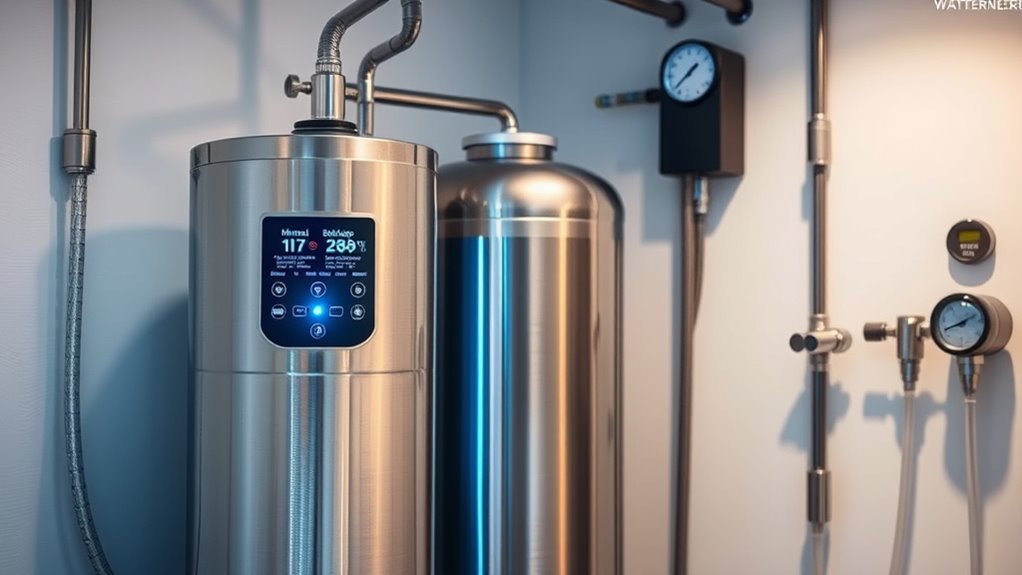 water hardness and household size