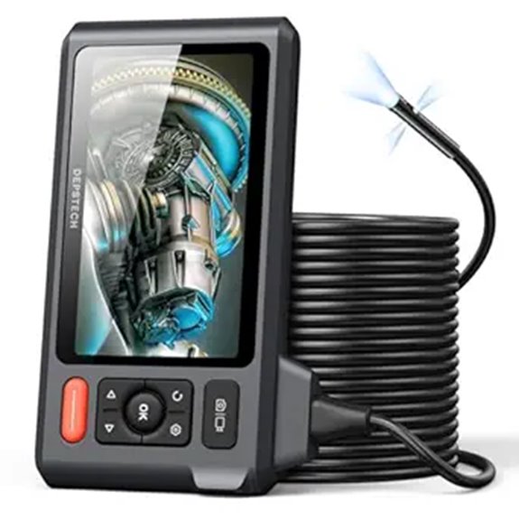 DEPSTECH 5 IPS Screen Waterproof Endoscope Camera