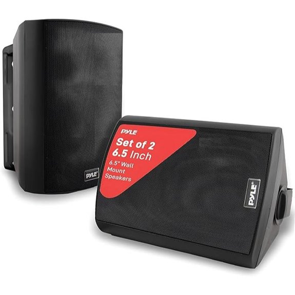 Pyle Waterproof 6.5-Inch Wall Mount Bluetooth Speaker