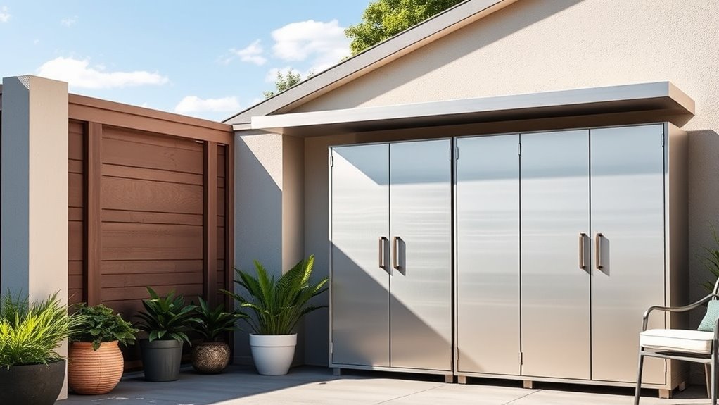 weatherproof durability and security