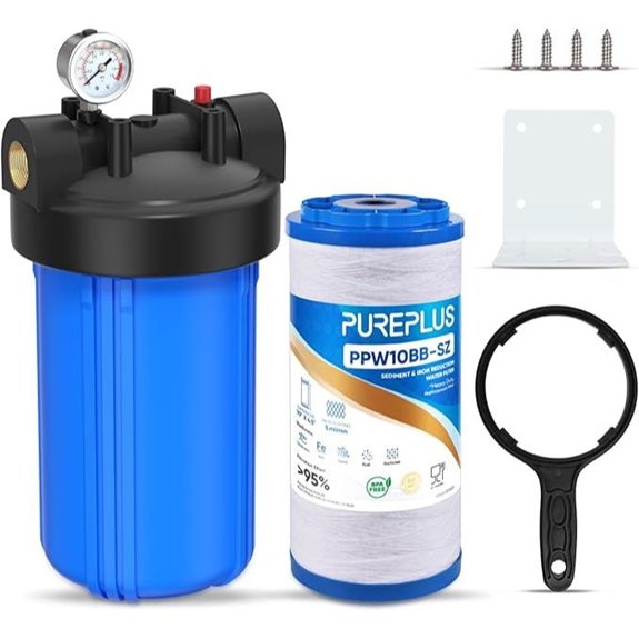 PUREPLUS Whole House Water Filter for Well Water