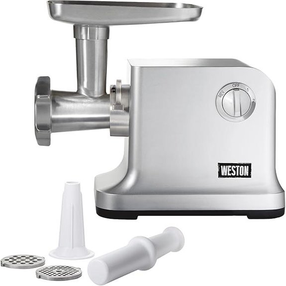 Weston #12 Electric Meat Grinder & Sausage Stuffer