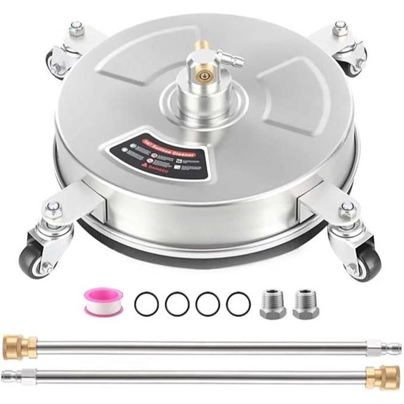 14 Pressure Washer Surface Cleaner with Wheels