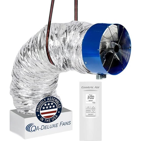Centric Air QA-Deluxe 5500 Whole House Fan
