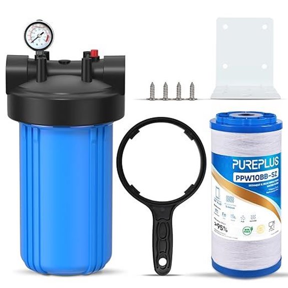 PUREPLUS Whole House Iron Manganese Water Filter System