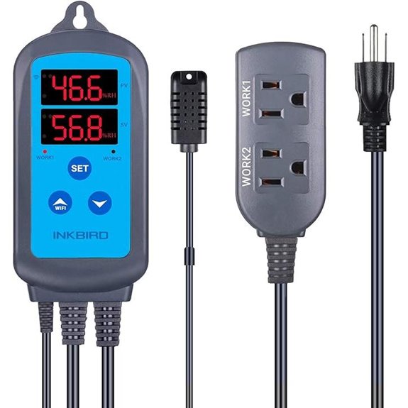 Inkbird Wi-Fi Humidity Controller for Greenhouse and More