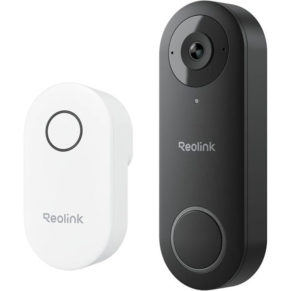 Reolink WiFi Video Doorbell with 2K Camera