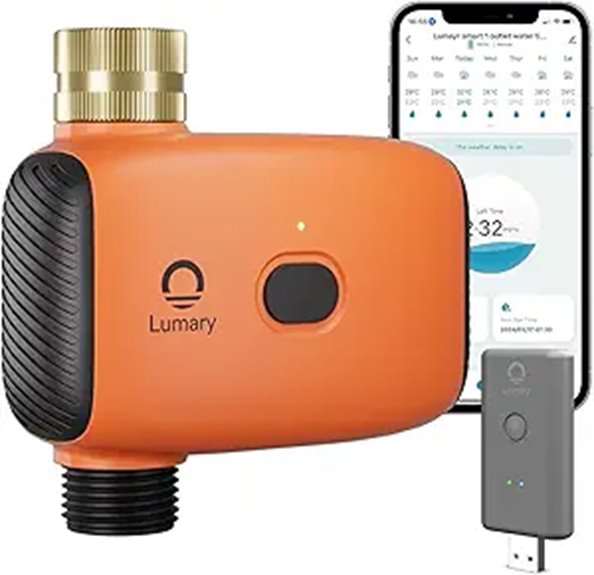 Lumary WiFi Water Timer for Garden Hose