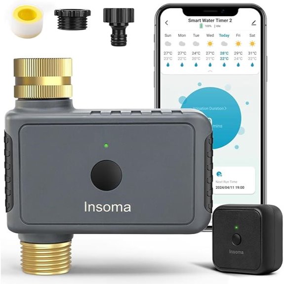 Insoma WiFi Hose Timer with Voice & App Control