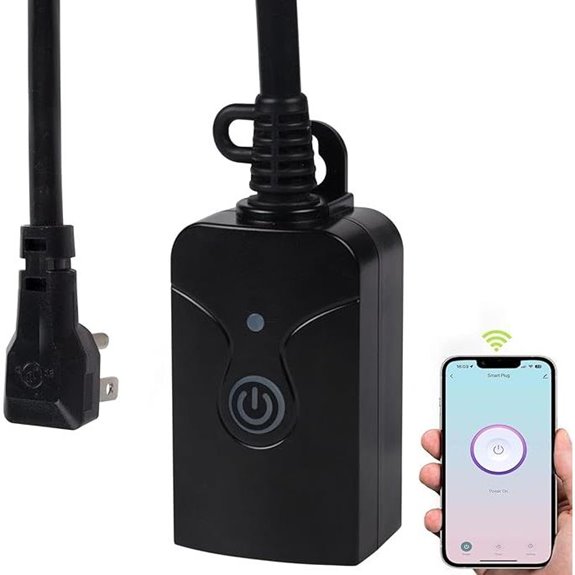 Outdoor Smart WiFi Plug with App Control