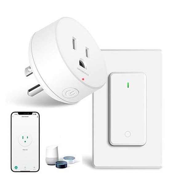WiFi Smart Outlet Plug with Remote Control