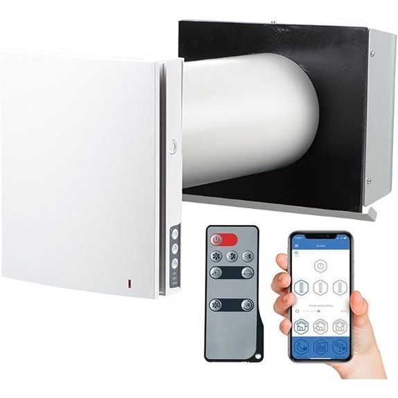 TwinFresh Expert RW1-85-2 Ductless Ventilation Fan with WiFi