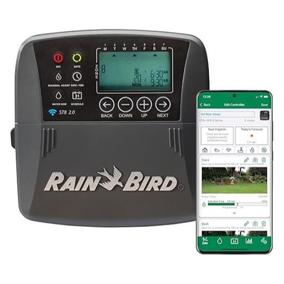 Rain Bird 8-Zone WiFi Sprinkler System Timer