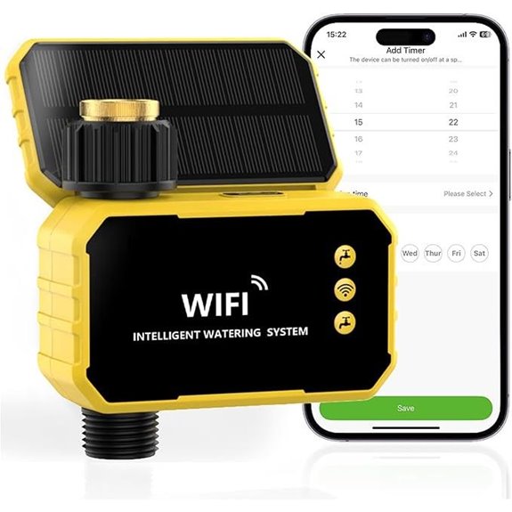 Smart WiFi Garden Water Timer with App Control