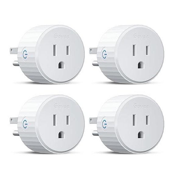 Govee WiFi Smart Plugs 4-Pack with Timer & Group