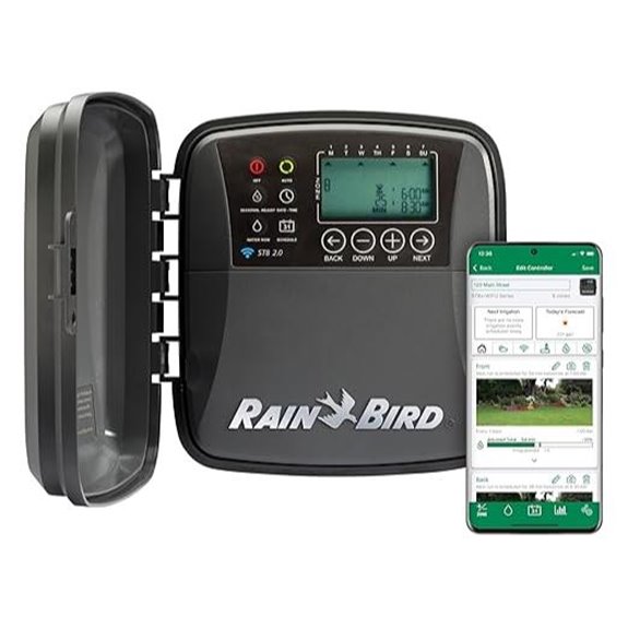 Rain Bird WiFi Sprinkler Timer 8-Zone Alexa Compatible