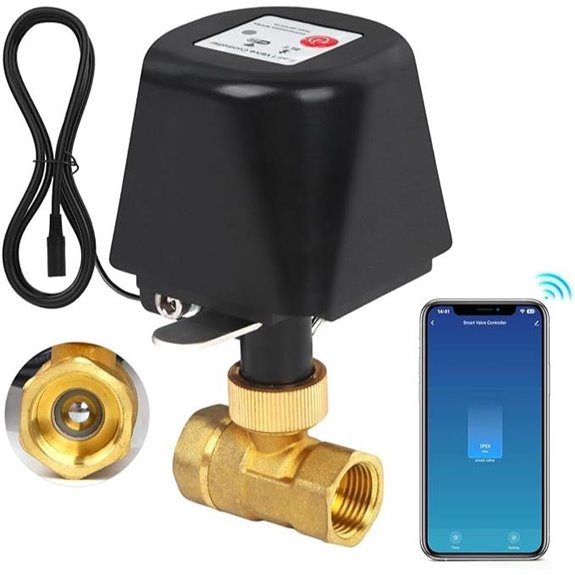 Smart WiFi Water Valve with App Control and Timer