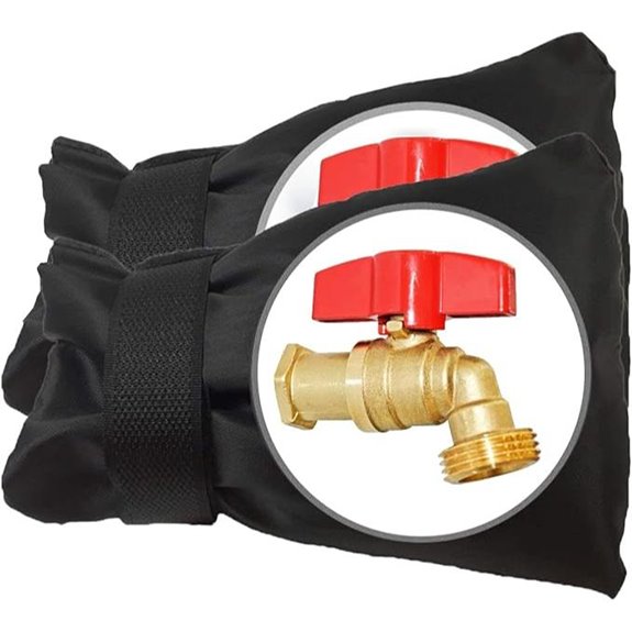 Outdoor Faucet Covers for Winter Freeze Protection (2 Pack)