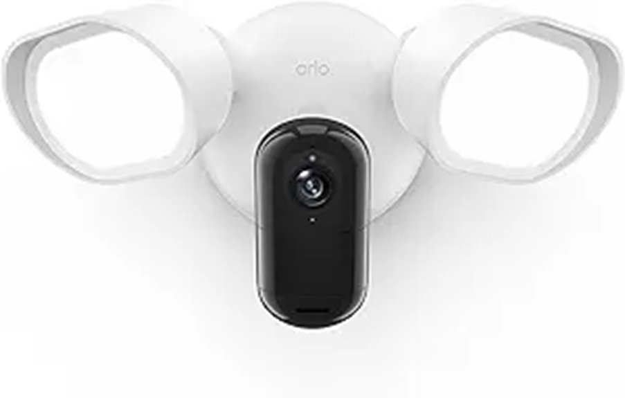 Arlo Wired Floodlight Camera with 2K Video
