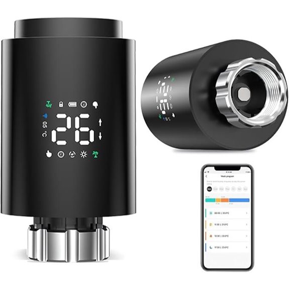 Smart Thermostat Radiator Valve with App Control