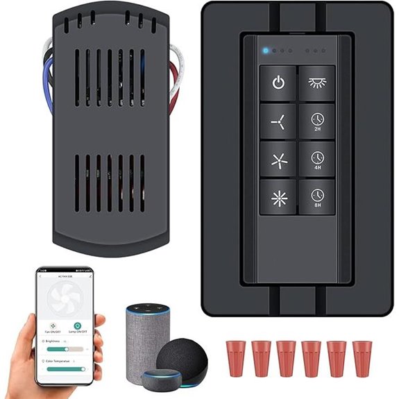 Smart WiFi Ceiling Fan Remote Control Kit