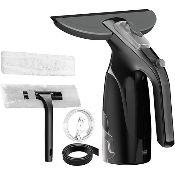 Cordless Window Vacuum with Detachable Water Tank