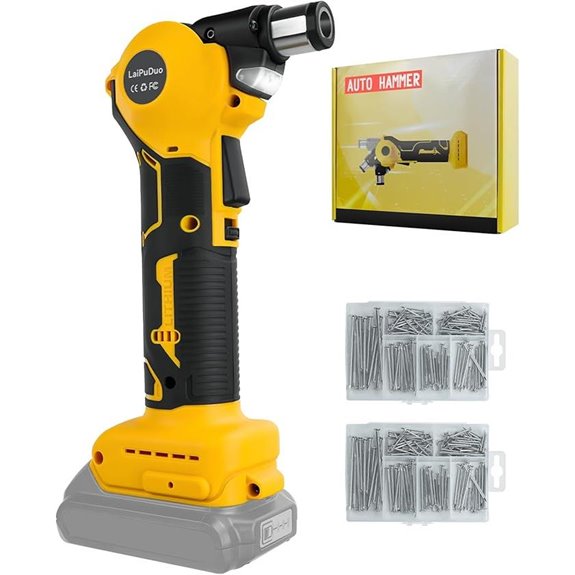 Cordless Dewalt Palm Nailer with Adjustable Angle