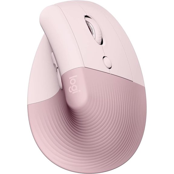 Logitech Lift Ergonomic Wireless Mouse for Windows and Mac