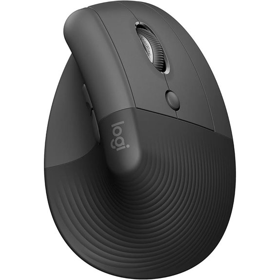 Logitech Lift Ergonomic Wireless Mouse for Windows/macOS