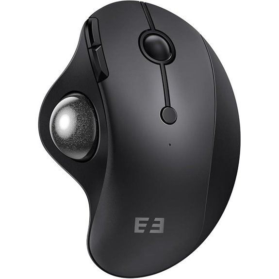 Seenda Wireless Ergonomic Trackball Mouse (Bluetooth/USB)