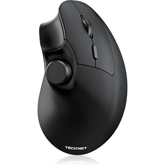 TECKNET Ergonomic Wireless Bluetooth Vertical Mouse