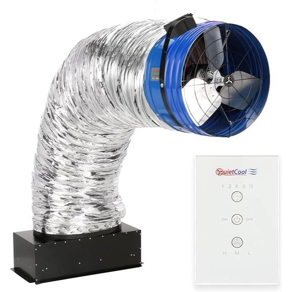 Quietcool RF Classic Whole House Fan with Wireless Control