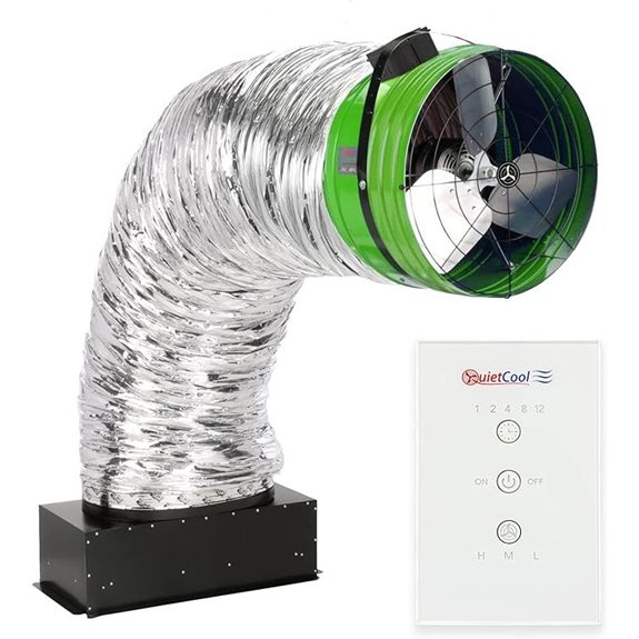 Quietcool RF Whole House Fan with Wireless Control