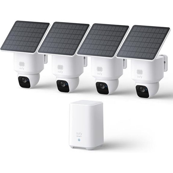 eufy SoloCam E30 4-Cam Wireless Solar Security Kit