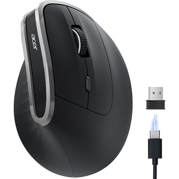 Acer Wireless Ergonomic Vertical Mouse with USB