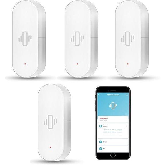 WiFi Vibration Sensor Set with App Alerts