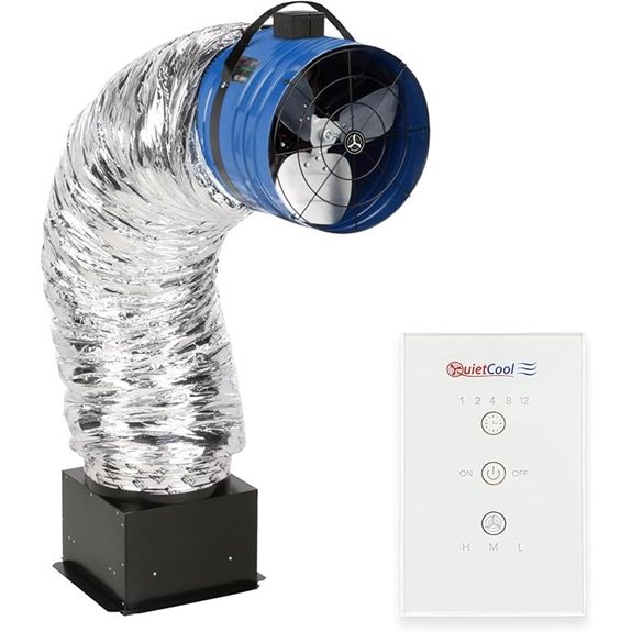Quietcool RF Classic Whole House Fan with Wireless Control