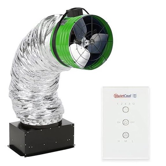 Quietcool RF Energy Saver Whole House Fan with Wireless Control