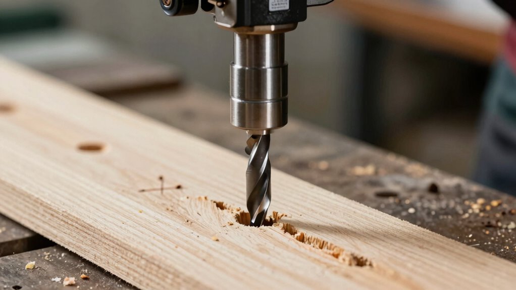 wobbling drill ruins holes