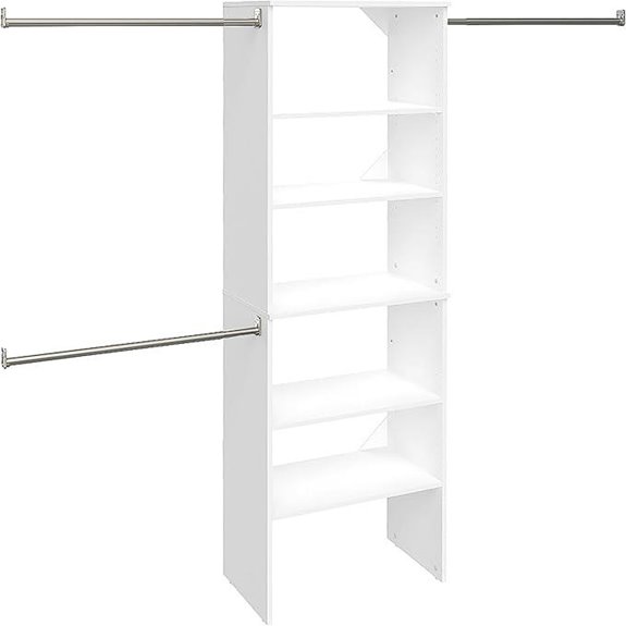 ClosetMaid SuiteSymphony Wood Closet Organizer Kit