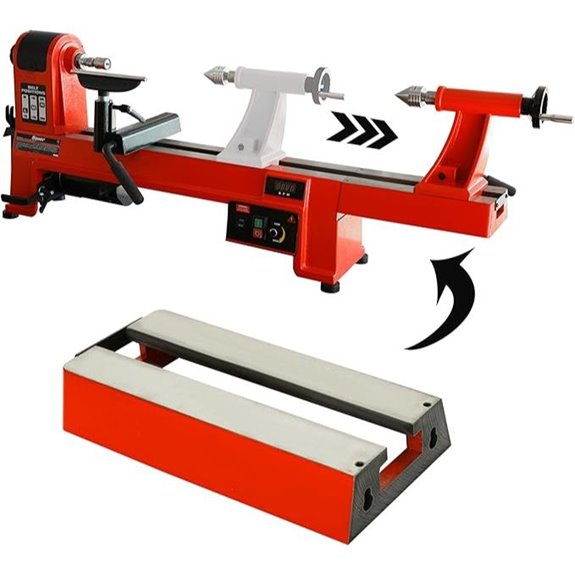 Extension Bed for Woodturning Lathe (12 inch)