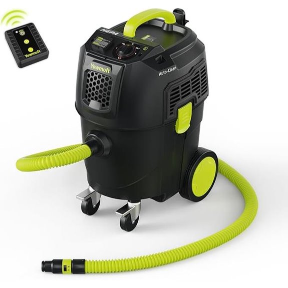Dust Extractor for Woodworking with HEPA and Remote
