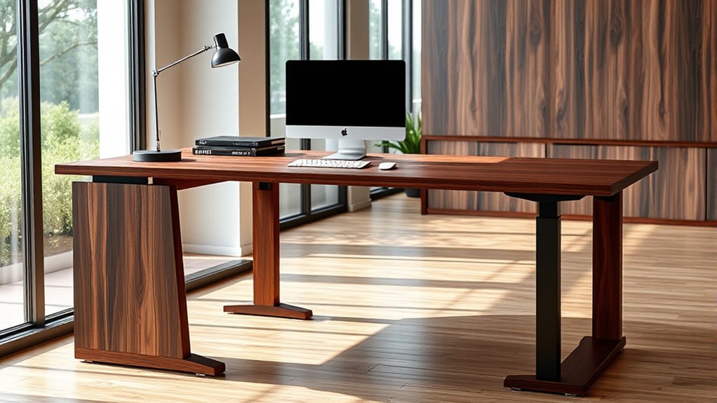 workspace size adjustability stability storage