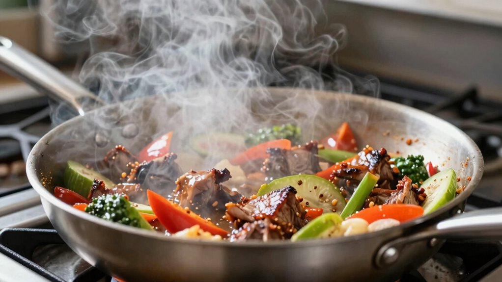 avoid overcrowding for searing
